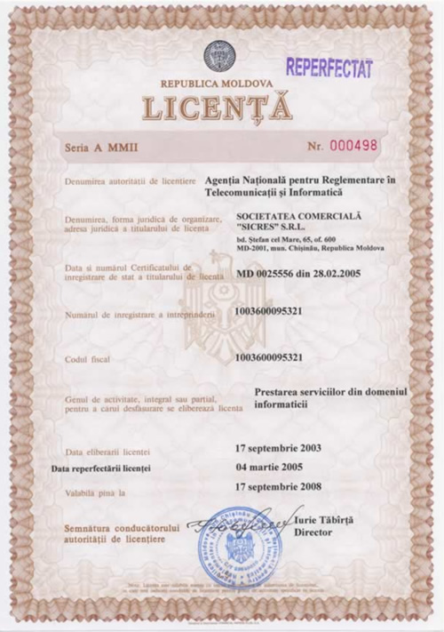 licence